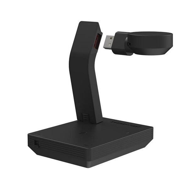 Per Samsung Galaxy Watch 4 / 4 Classic / 3 / Active 2 Caricabatterie wireless per telefono con auricolari