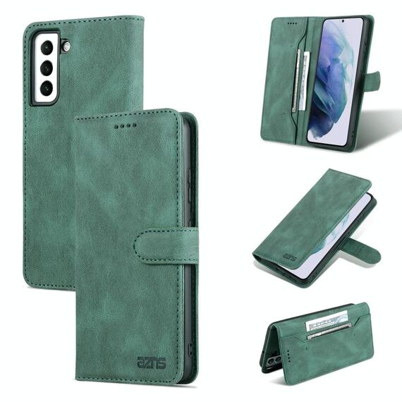 Per Samsung Galaxy S22 5G AZNS Dream II SENTIRE SENTIRE Custodia in pelle flip orizzontale (verde)
