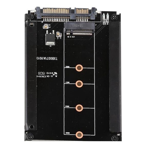 M.2 a SATA3.0 Scheda di espansione Scheda di espansione Adattatore da 22 pin Adattatore da 2,5 pollici Scheda di conversione dell'interfaccia SSD