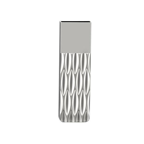 ZSBL4 USB 2.0 Incisione 3D Incisione 3D USB Drive flash, Capacità: 128 GB (bianco)