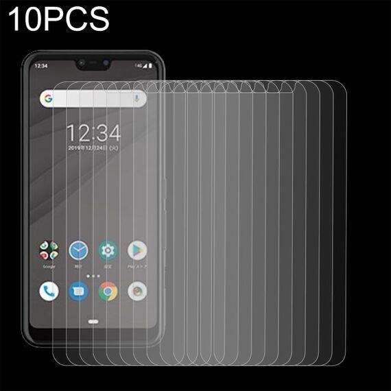10 pz 0.26mm 9h Film in vetro temperato per Fujitsu frecce M05