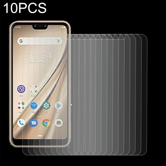 Pellicola in vetro temperato da 10 pezzi 0.26mm 9h 2.5D per frecce Fujitsu RX