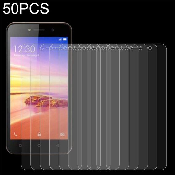 Film in vetro temperato da 50 pezzi 0.26mm 9h 2.5D per Tecno A32F