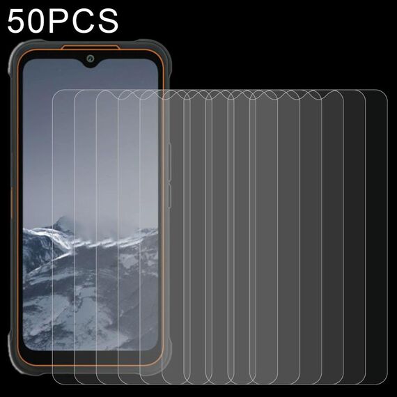 50 PCS 0.26mm Film in vetro temperato 9h 2.5D per AGM Glory G1 SE