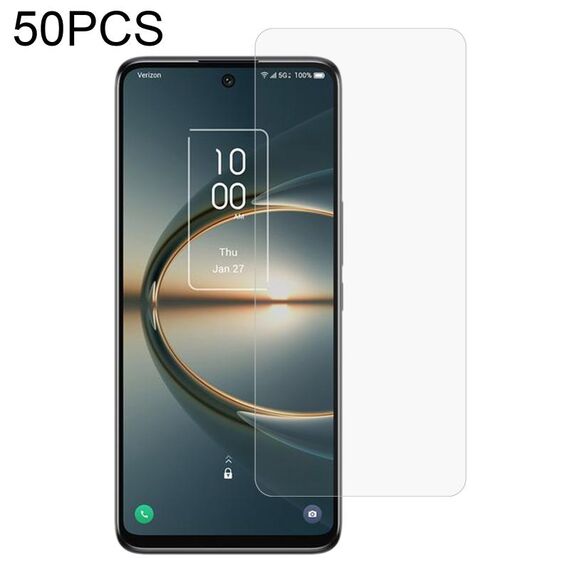 Film in vetro temperato da 50 pezzi 0.26mm 9h 2.5D per TCL 30 V 5G
