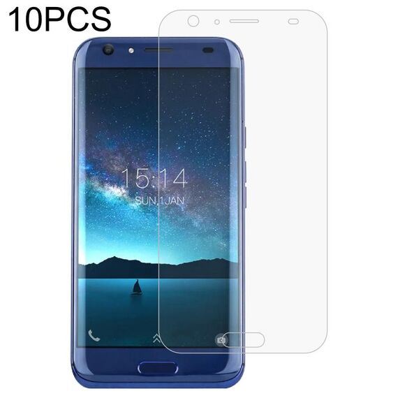 Pellicola di vetro temperato da 10 pezzi 0.26mm 9h 2.5D per Doogee BL5000