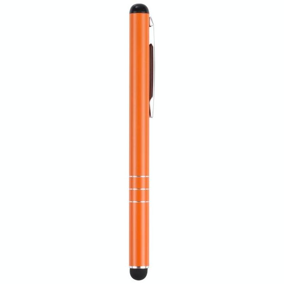 Penna da scrittura del telefono cellulare di tre anelli universali (arancione)