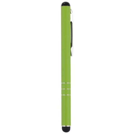 Penna da scrittura del telefono cellulare di tre anelli universale (verde)