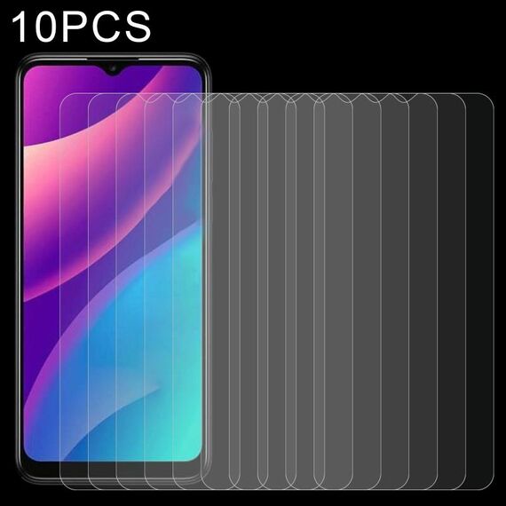 Pellicola in vetro temperato da 10 pezzi 0.26mm 9h 2.5D per TCL 30 SE