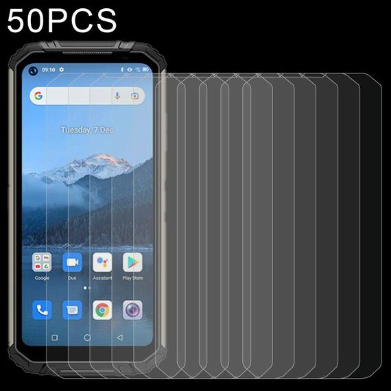 Pellicola in vetro temperato da 50 pezzi 0.26mm 9h 2.5D per Oukitel WP16