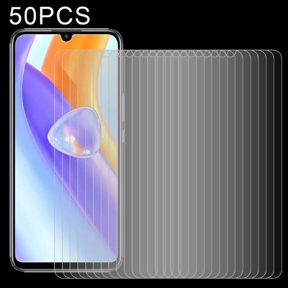 Per l'onore Play5 5G 50 PCS 0.26mm Film in vetro temperato 9h 2,5D