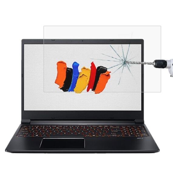 Pellicola protettiva in vetro temperato con schermo per laptop per Acer ConceptD 3 15.6 pollici
