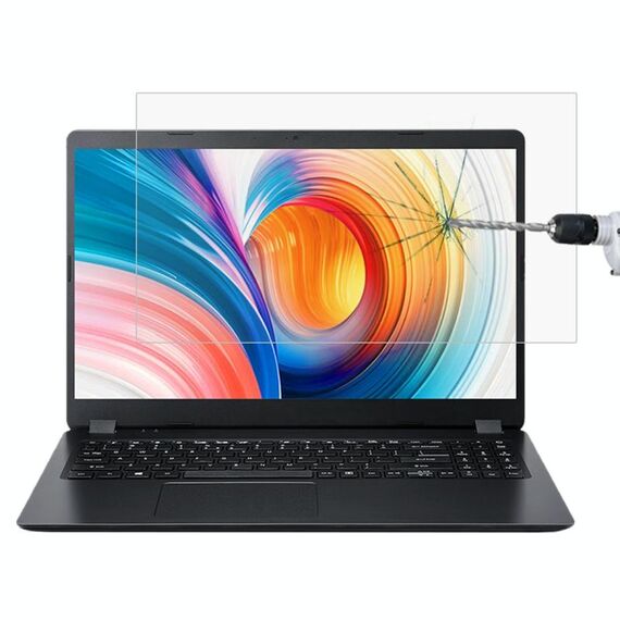 Pellicola protettiva in vetro temperato con schermo per laptop per ACER EX215-51-5826 15.6 pollici