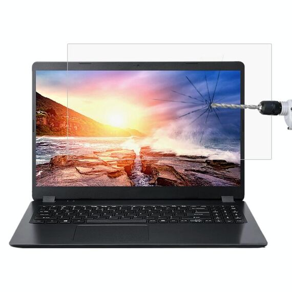 Pellicola protettiva in vetro temperato con schermo per laptop per Acer EX215-51G-56GA 15.6 pollici