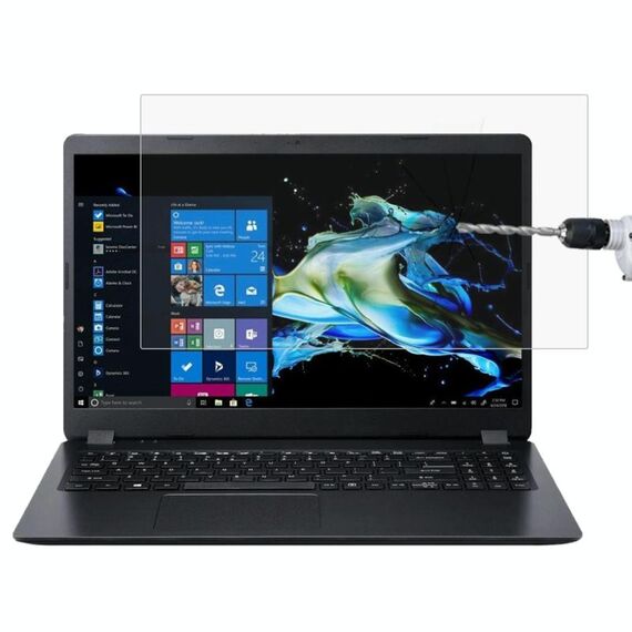 Pellicola protettiva in vetro temperato con schermo per laptop per ACER EX215-54-70DW 15.6 pollici