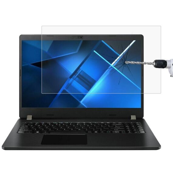 Pellicola protettiva in vetro temperato HD schermo per laptop per Acer Travelmate P2 15 15.6 pollici