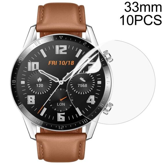 D33mm 10 PCS TPU HD HD Soft Hydrogel Film Protector dello schermo dell'orologio