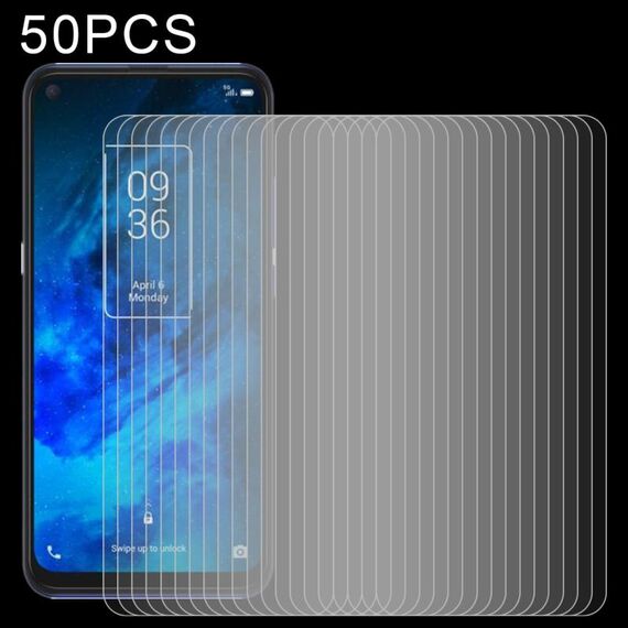 Per TCL 10 5G 50 PCS 0.26mm 9h 2,5D film in vetro temperato