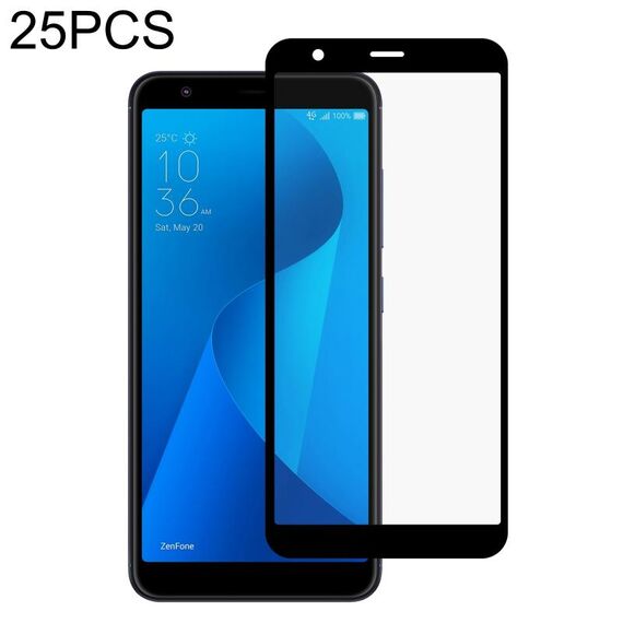 Per Asus Zenfone MAX PLUS M1 ZB570TL 25 PCS Pellicola intera Cover full Cover Pellicola Proteggi in vetro temperato