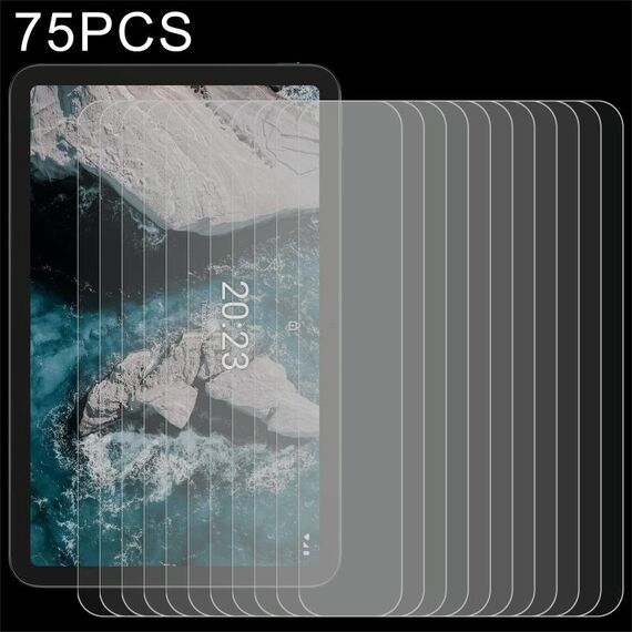 Per Nokia T20 75 PCS 9H 2.5D Pellicola in vetro temperato a prova di esplosione