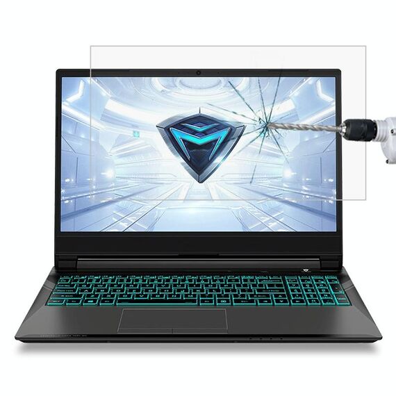 Per Pellicola protettiva in vetro temperato da 15.6 pollici Machenke T58-VCI1P 15.6 pollici per laptop