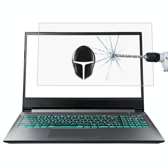 Per Thunderobot 911mt da 15.6 pollici Schermo per computer portatile HD Pellicola protettiva in vetro temperato HD