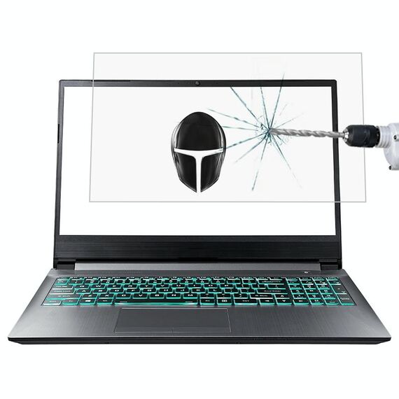 Per Thunderobot 911st da 15.6 pollici schermo per laptop HD Pellicola protettiva in vetro temperato