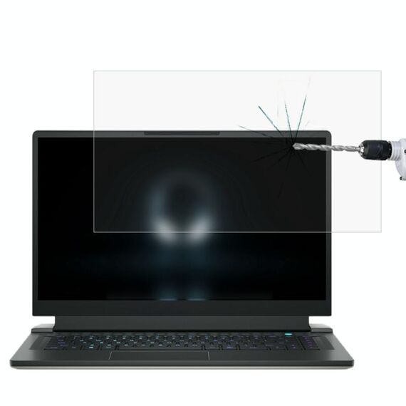 Pellicola protettiva in vetro temperato per schermo per laptop per Alienware X15 R1 15.6 pollici