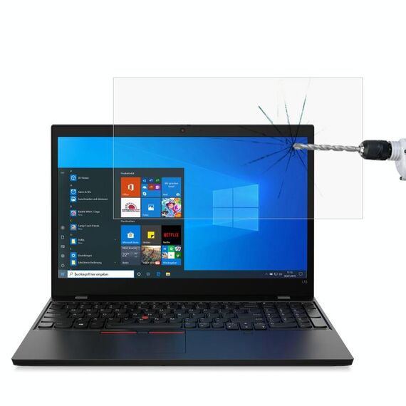 Pellicola protettiva in vetro temperato con schermo per laptop per ThinkPad L15 15.6 pollici