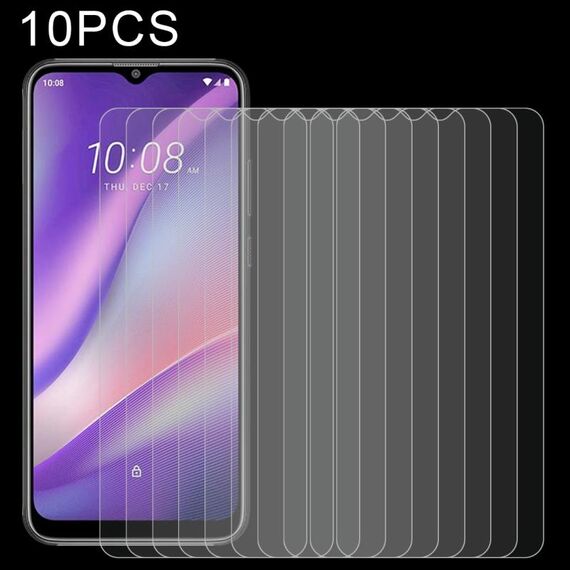 Pellicola in vetro temperato da 10 pezzi 0.26mm 9h 2.5D per HTC Wildfire E3