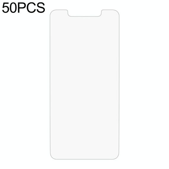 Film di vetro temperato da 50 pezzi 0.26mm 9h 2.5D per Umidigi A3