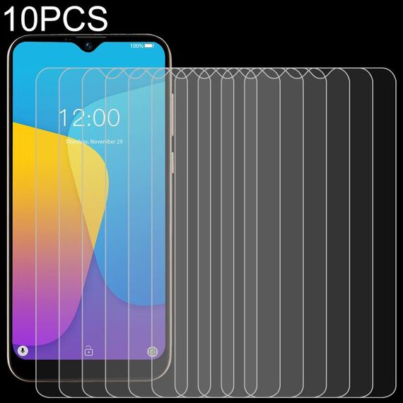 Pellicola in vetro temperato da 10 pezzi 0.26mm 9h 2.5D per Doogee Y8C