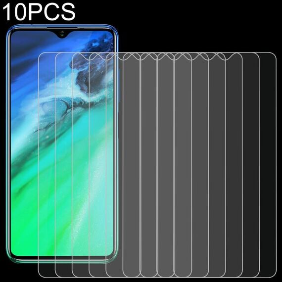 Pellicola in vetro temperato da 10 pezzi 0.26mm 9h 2.5D per Elephone E10