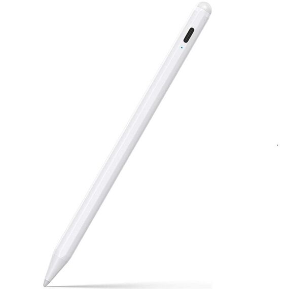 YP0016 Penna stilo magnetica anti-Misellouch per iPad (bianco)