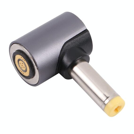 4.8 x 1,7 mm a Adattatore di ricarica senza tappo a testa rotonda DC magnetica