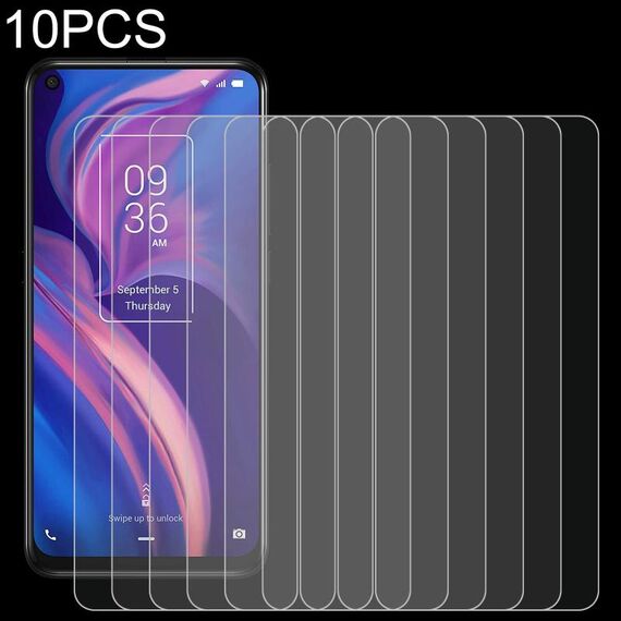 Film in vetro temperato da 10 pezzi 0.26mm 9h 2.5D per TCL Plex