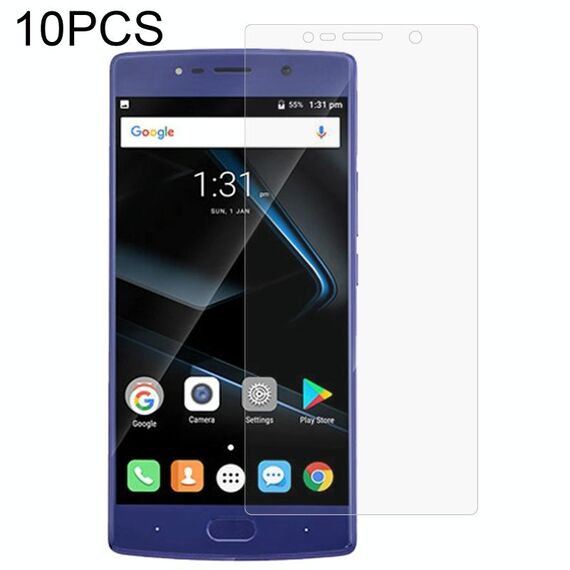 Pellicola in vetro temperato da 10 pezzi 0.26mm 9h 2.5D per Doogee BL7000