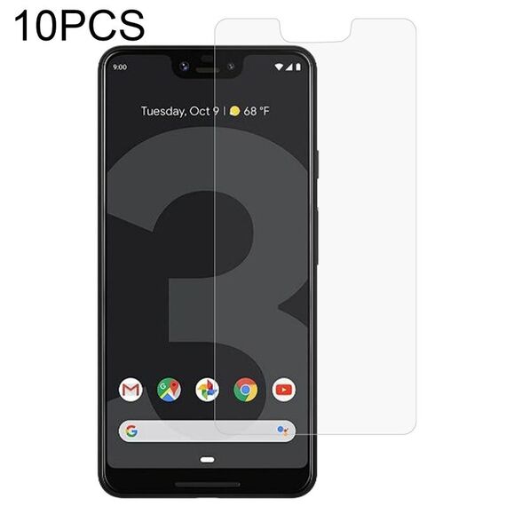 10 pz 0.26mm 9h Film in vetro temperato per Google Pixel 3 Lite XL