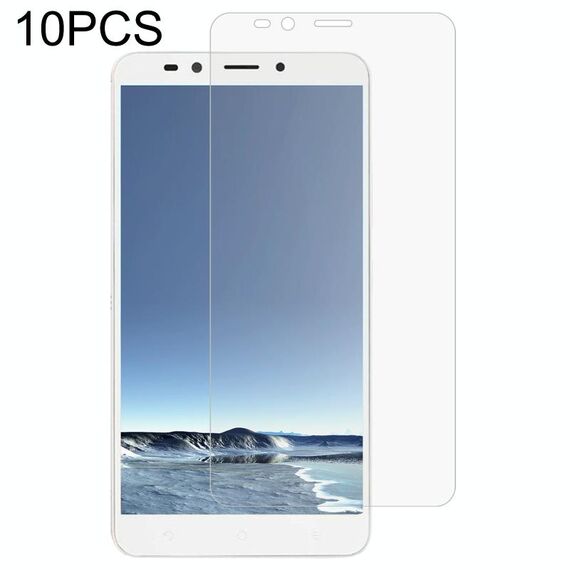 Pellicola in vetro temperato da 10 pezzi 0.26mm 9h 2.5D per Alcatel A7 XL
