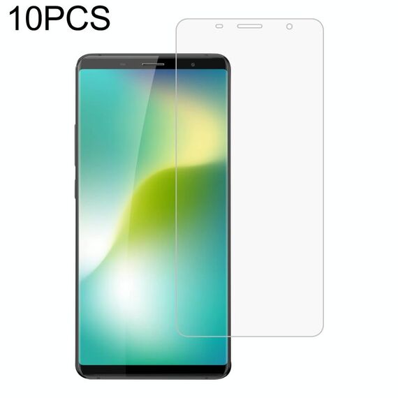 Pellicola di vetro temperato da 10 pezzi 0.26mm 9h 2.5D per Bluboo S3