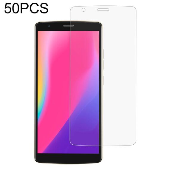50 PCS 0.26mm 9h Film in vetro temperato per BlackView A20 Pro
