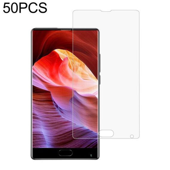 50 PCS 0.26mm Film in vetro temperato 9h 2.5D per Bluboo S1