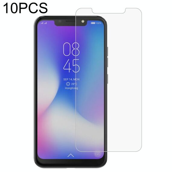 10 pz 0.26mm 9h 2.5D Pellicola in vetro temperato per Tecno Camon 11 Pro