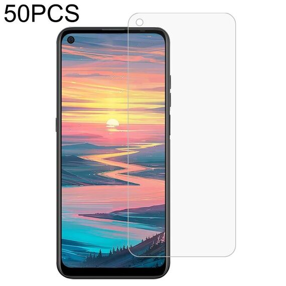 50 PCS 0.26mm Film in vetro temperato 9h 2.5D per OUKITEL K9 Pro
