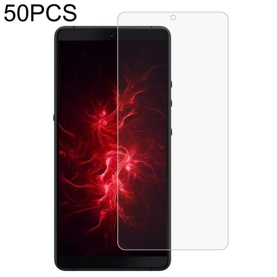 Film di vetro temperato da 50 pezzi 0.26mm 9h 2.5D per Smartisan Nut Pro 2S