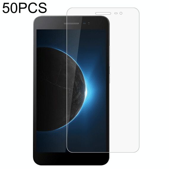 50 PCS 0.26mm 9h 2,5D film in vetro temperato per Tecno W4