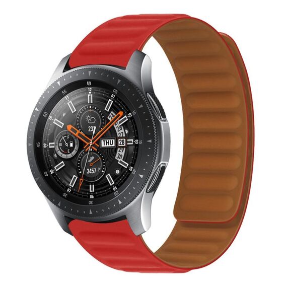 Cinturino magnetico in silicone per Huawei Watch GT (rosso)