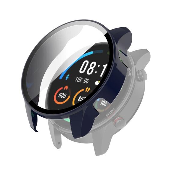 Per Xiaomi Watch Color Sport PC + custodia protettiva in vetro temperato (inchiostro)
