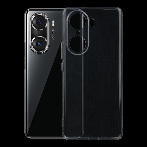 Per onore 60 Pro TPU TPU TPU trasparente ultrasottile da 0.75mm Ultra-sottile