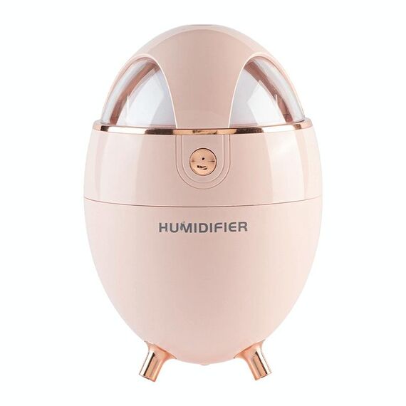 Y18 Mini USB Bedroom Spray Bright Night Lamp Humidificatore (rosa)